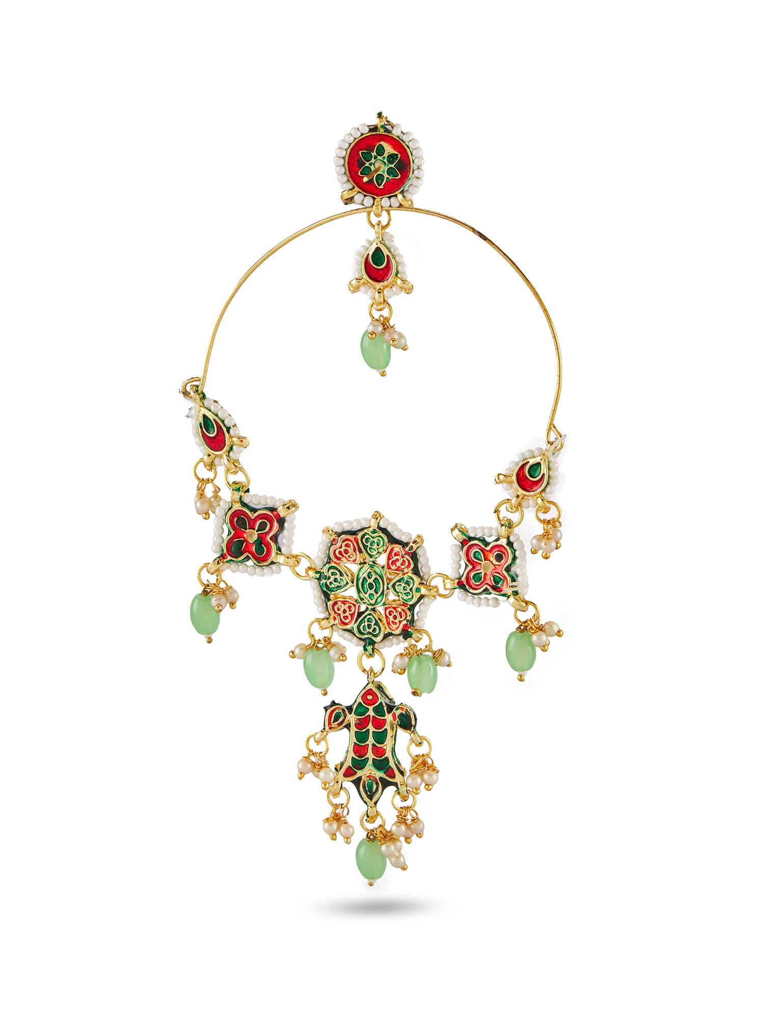 QUDRAH LOOP EARRINGS