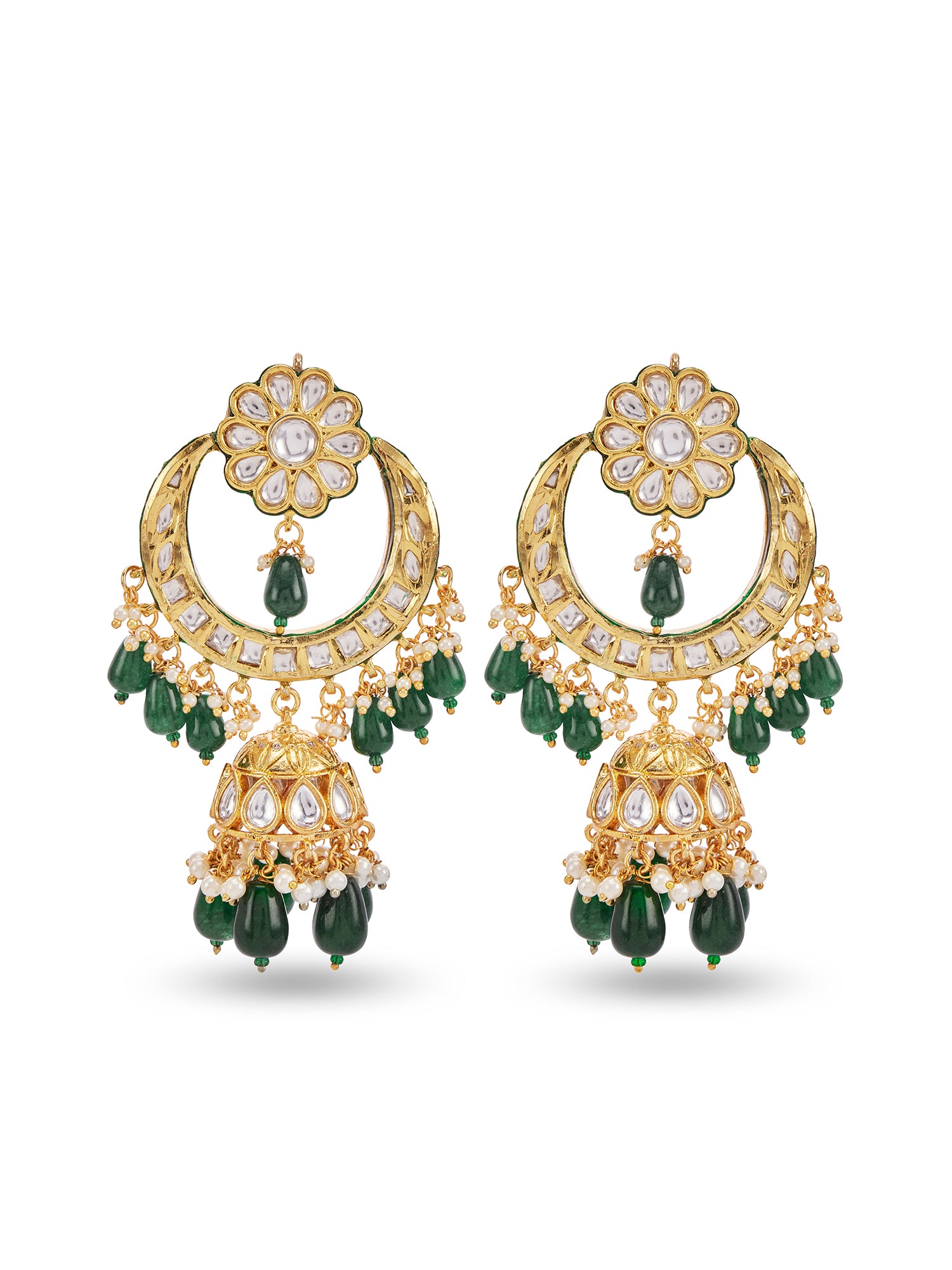 AALMEEN CHANDELIER EARRINGS