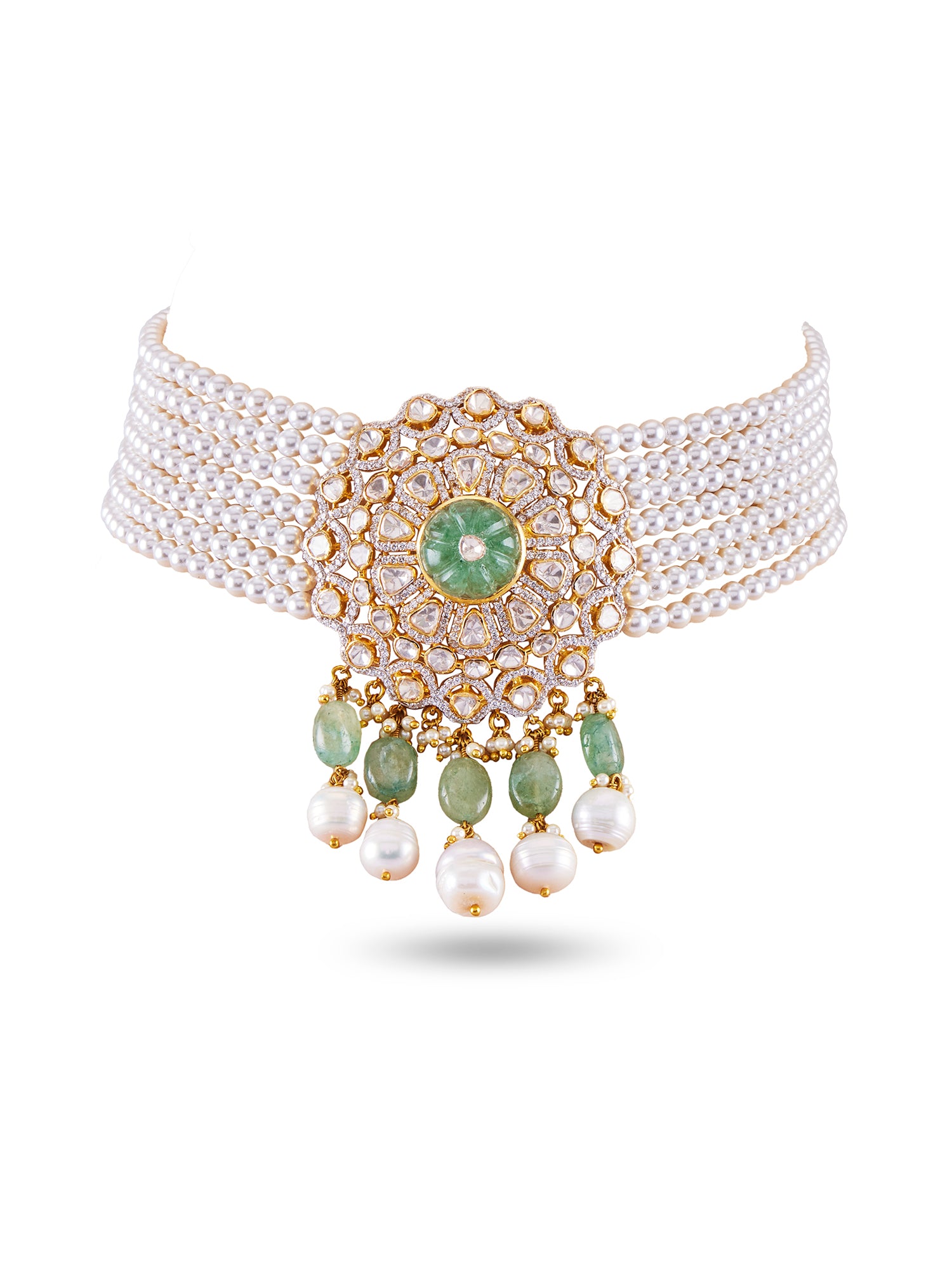 ZAYTUNA CHOKER - SEMI PRECIOUS