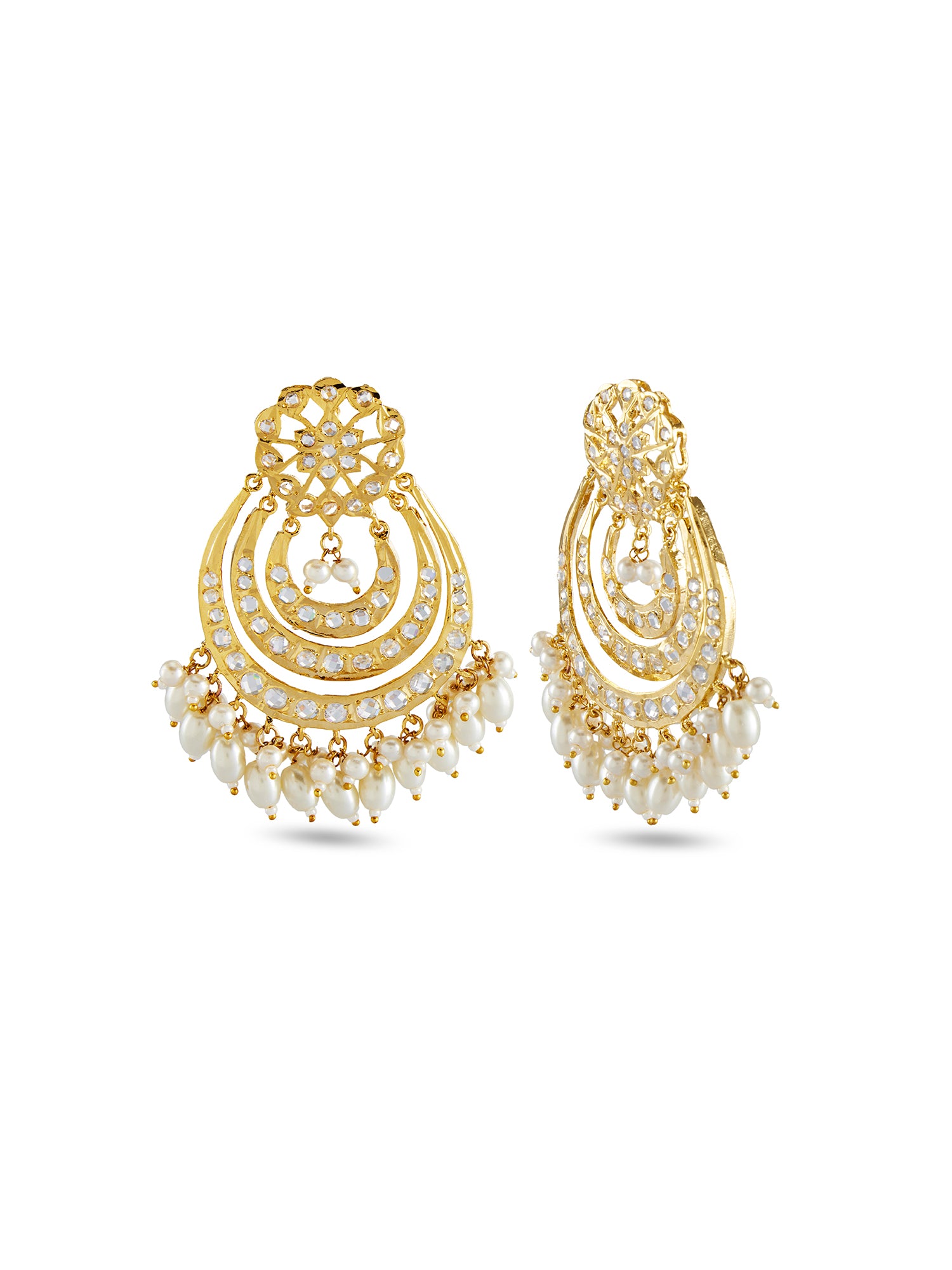 DAMIRAH EARRINGS - WITH CHAINS