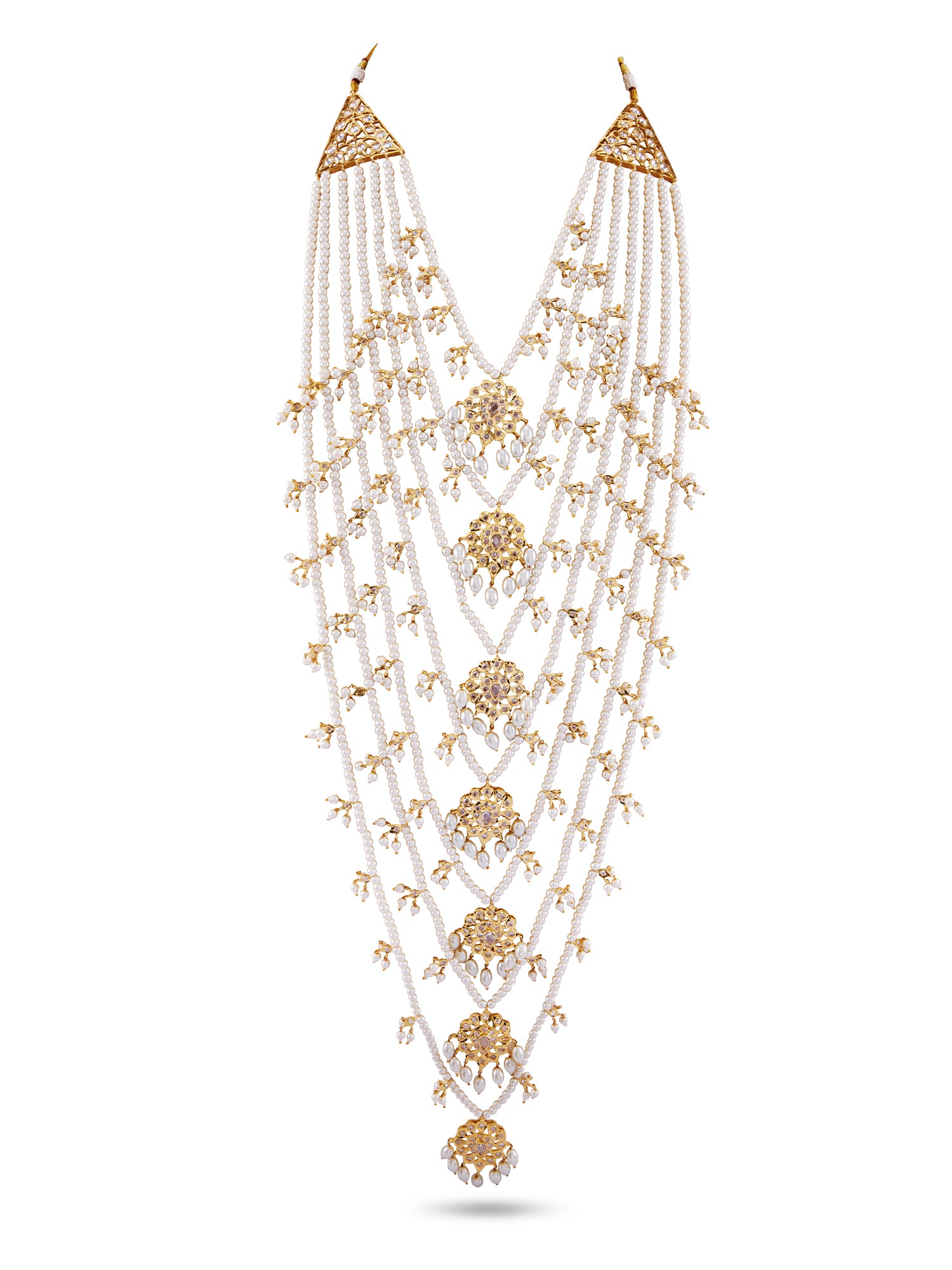 GULMIRA BRIDAL LAYERED NECKLACE SET