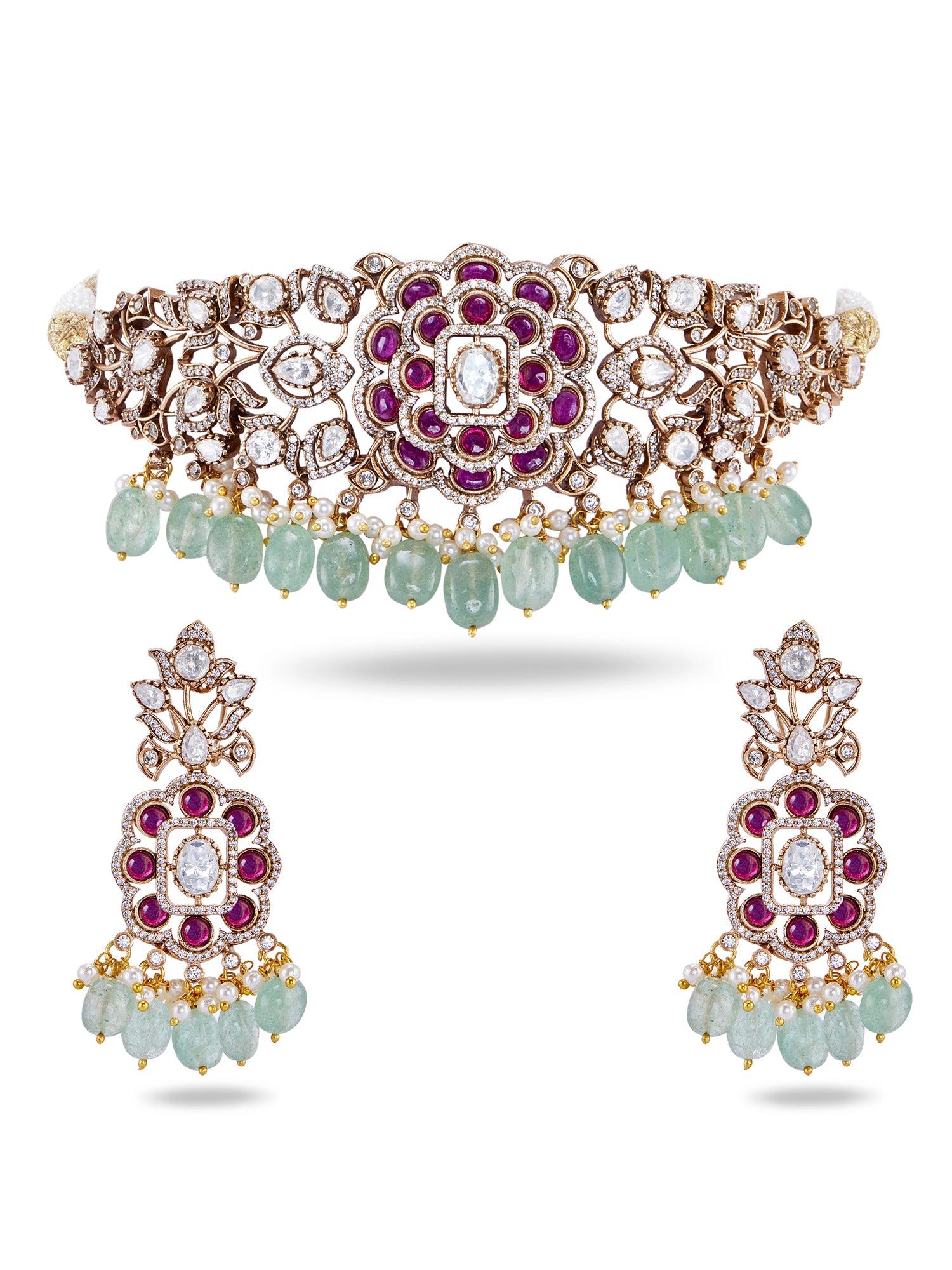 HUDA VICTORIAN CHOKER SET