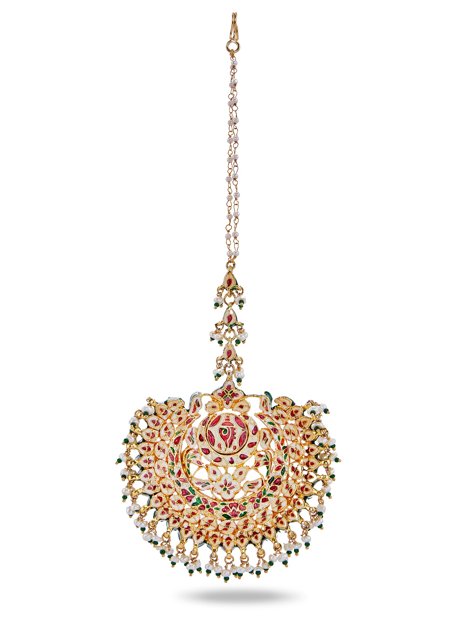 AADAB SEMI PRECIOUS MANGTIKKA