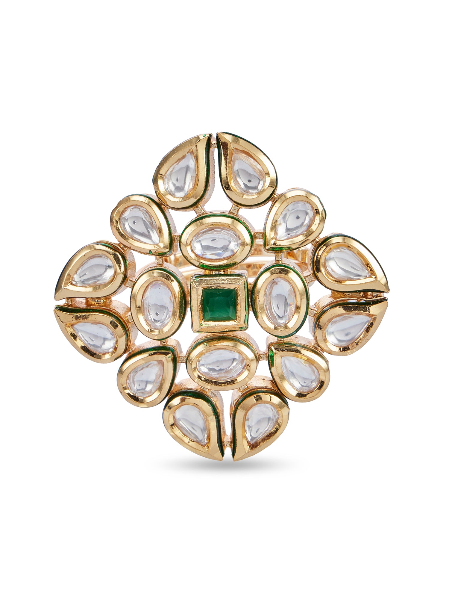NYRA RING - GREEN