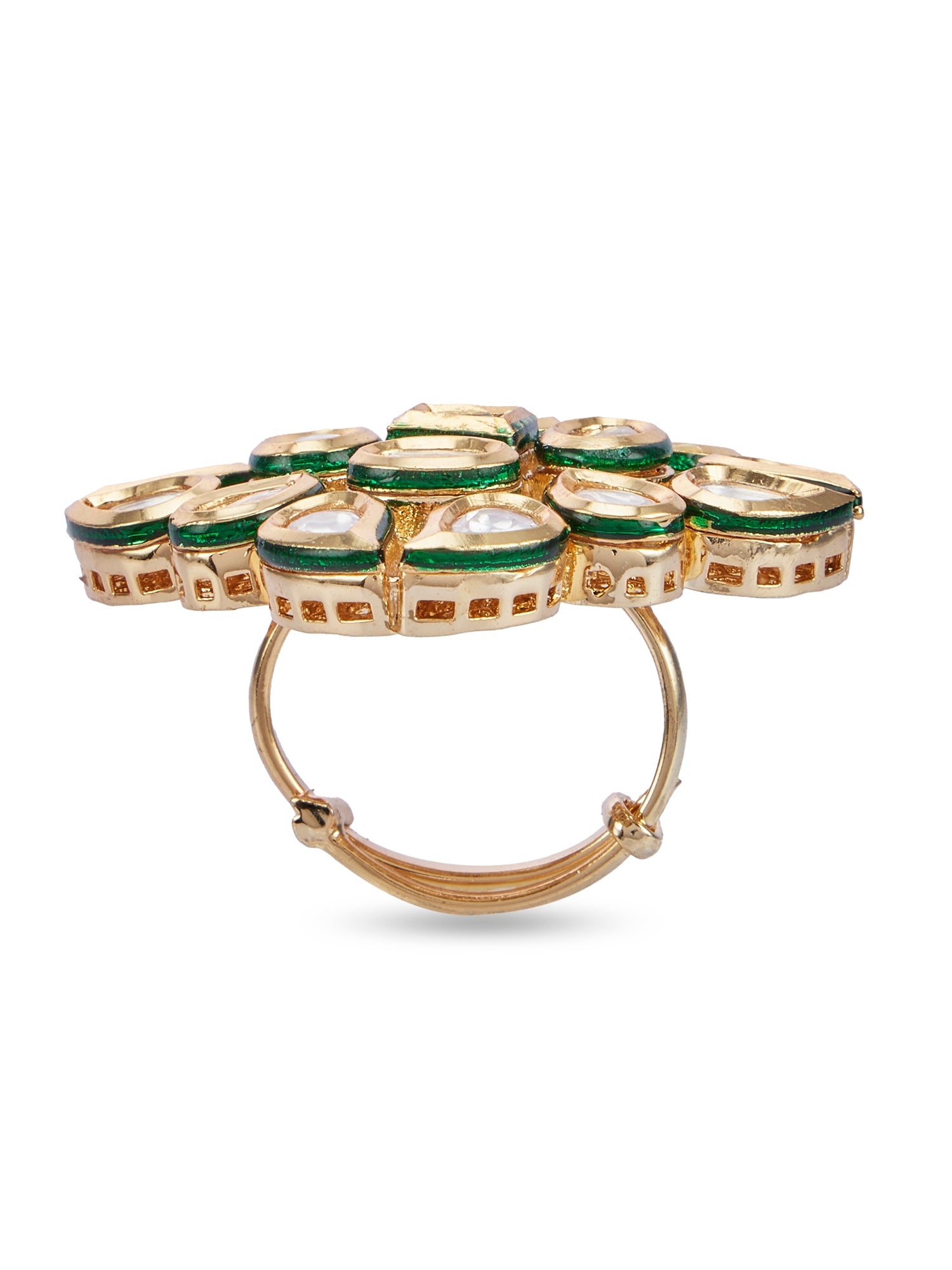 NYRA RING - GREEN