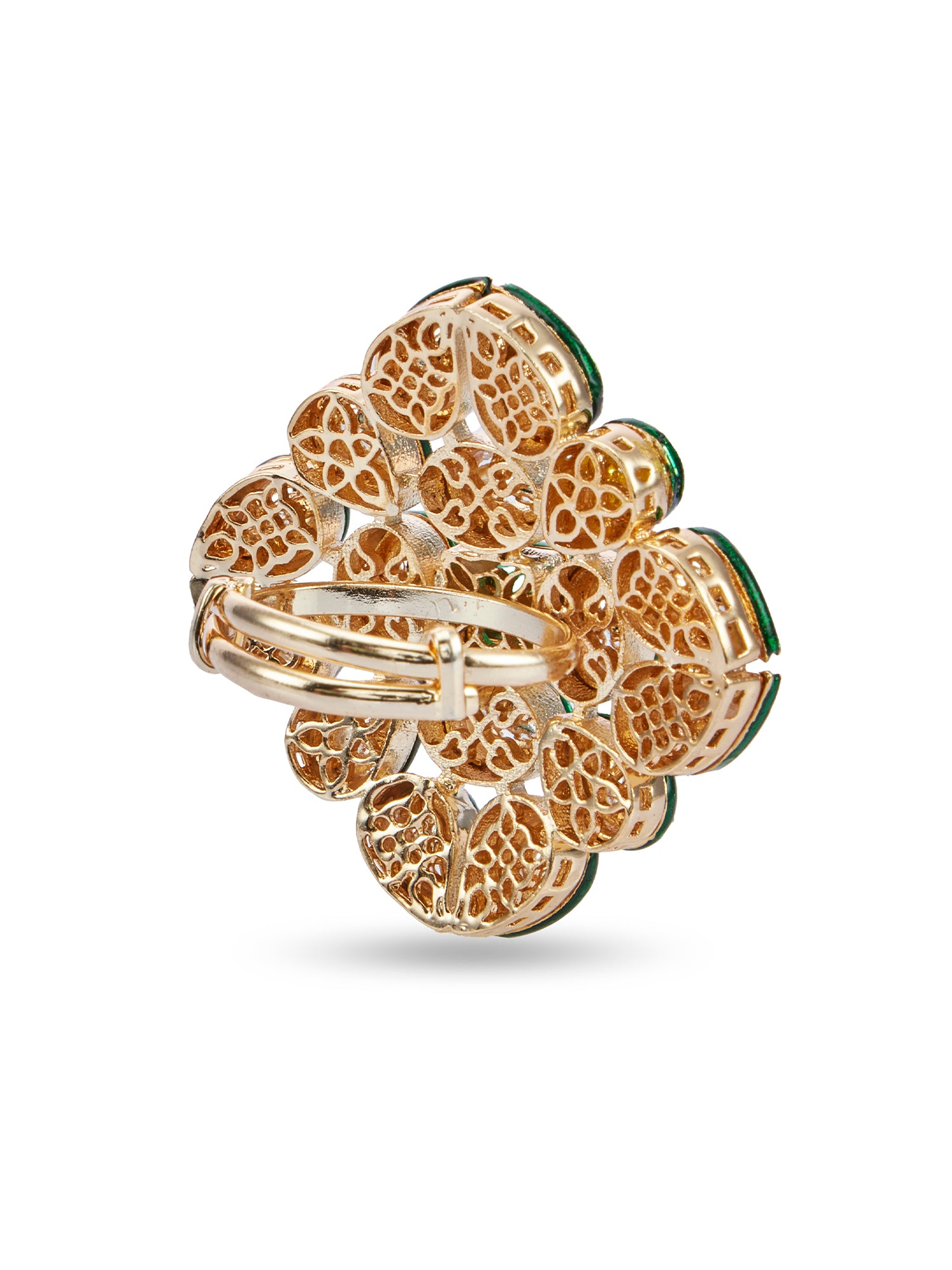 NYRA RING - GREEN