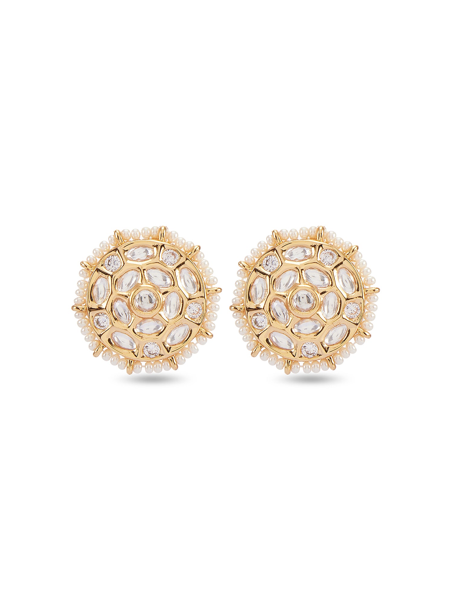 JUMANA STUD EARRINGS - SMALL