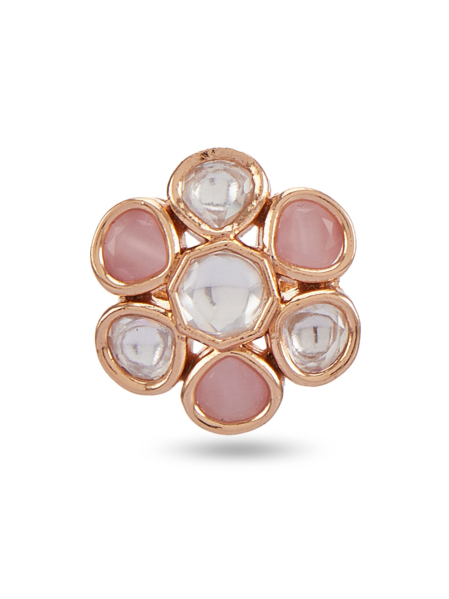 SANAZ STUD EARRINGS - PINK