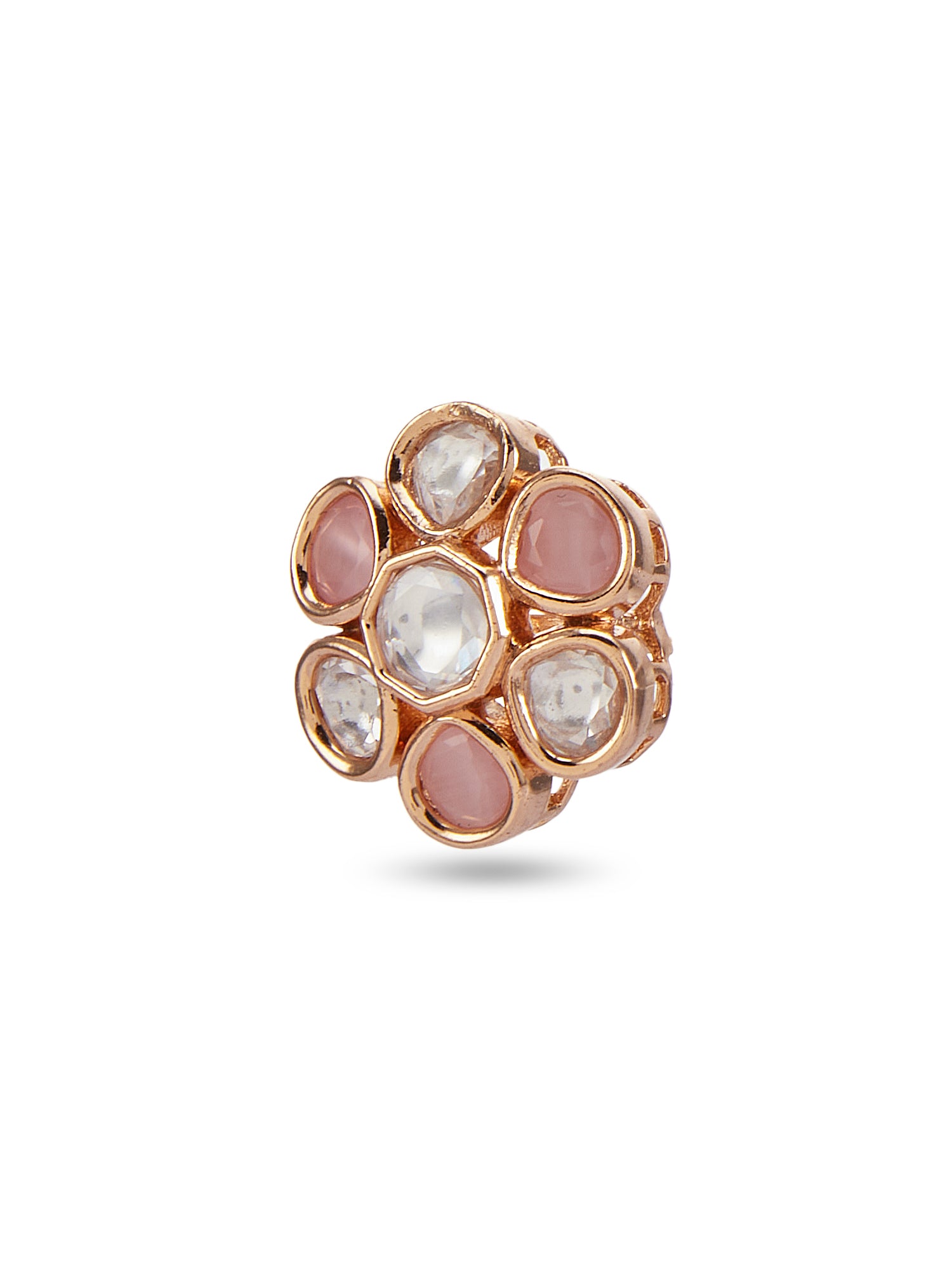 SANAZ STUD EARRINGS - PINK