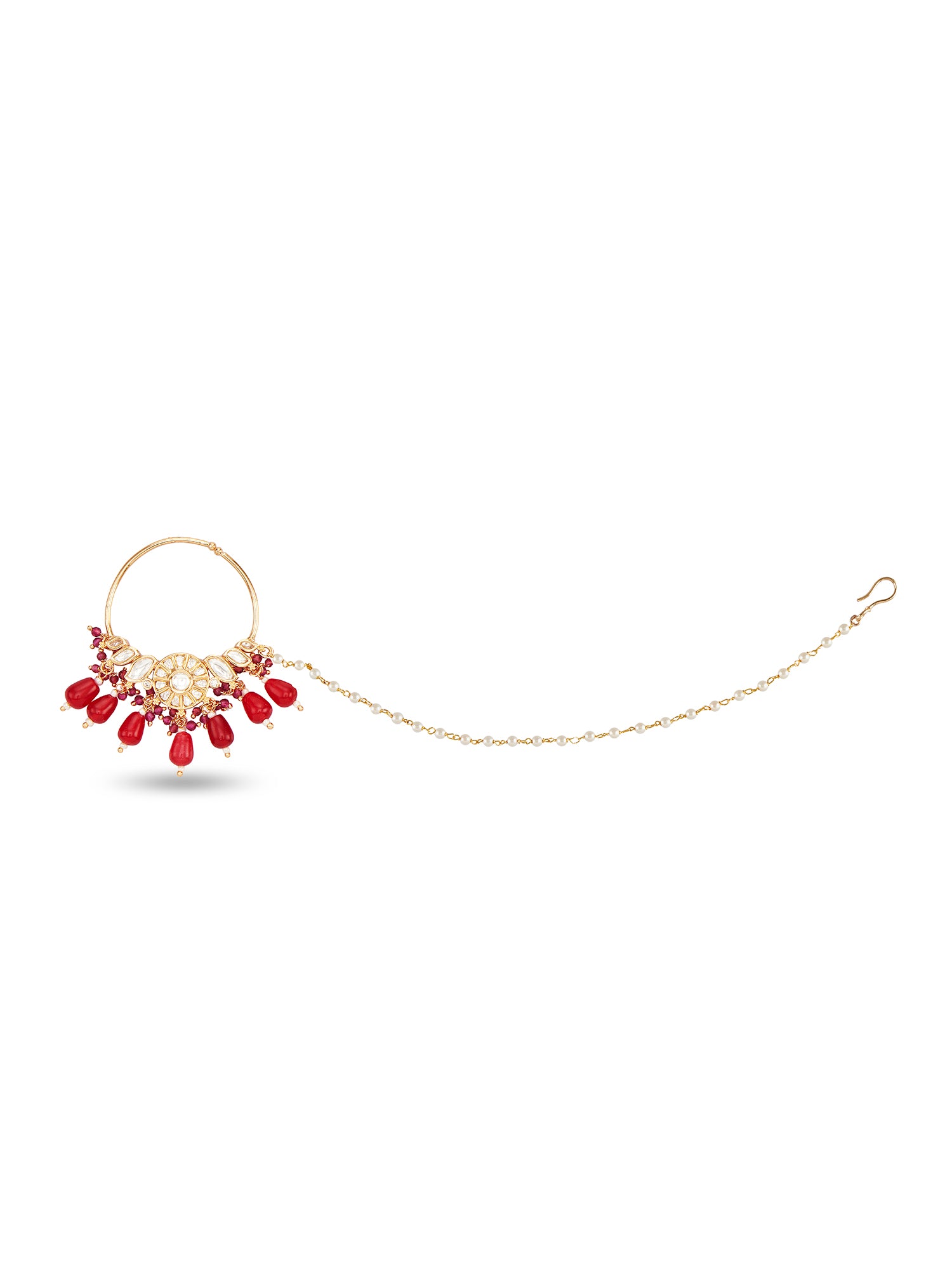 SHIZA NOSE RING - RED