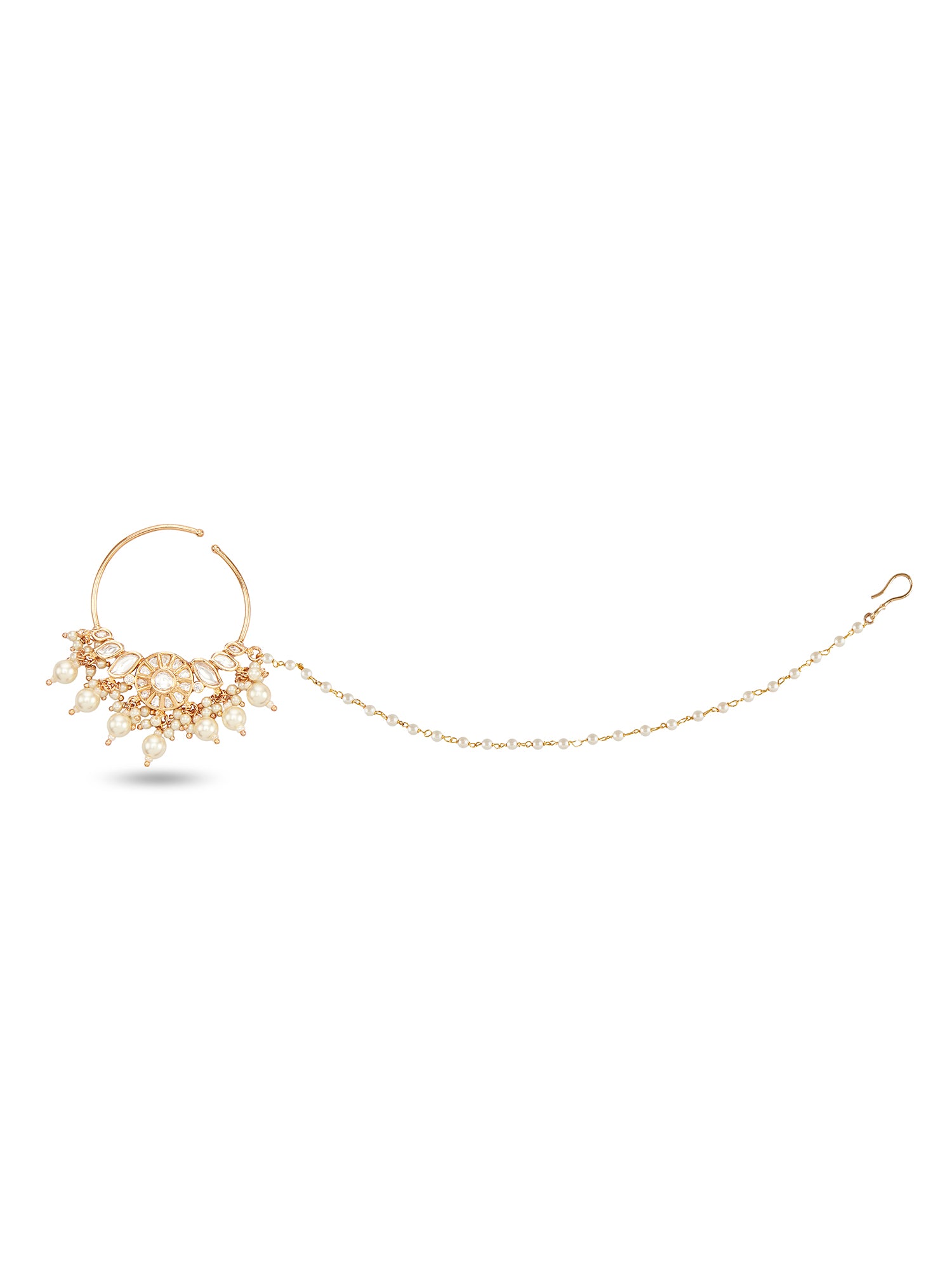 SHIZA NOSE RING - WHITE