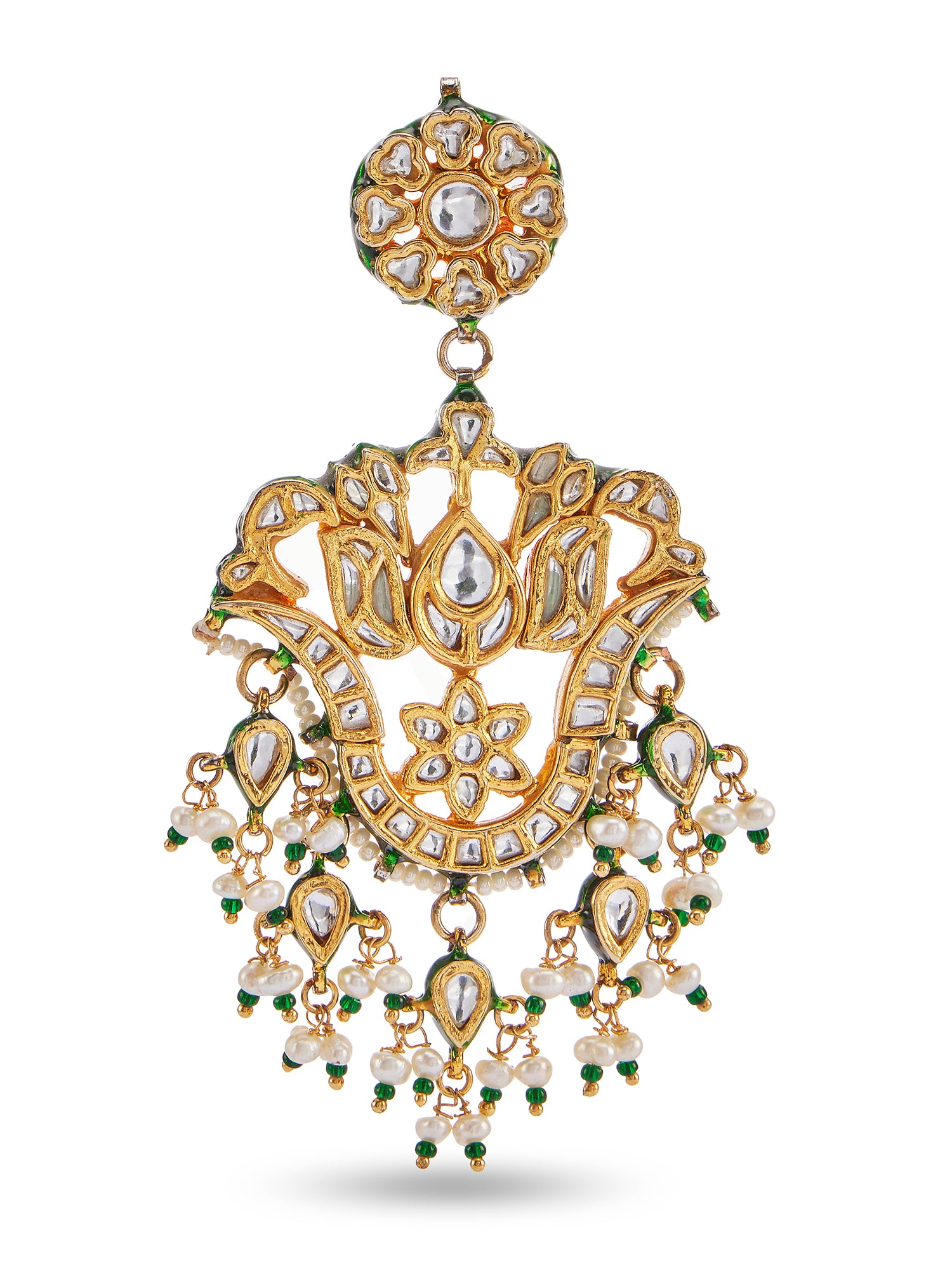 MAHNAZ CHANDELIER EARRINGS