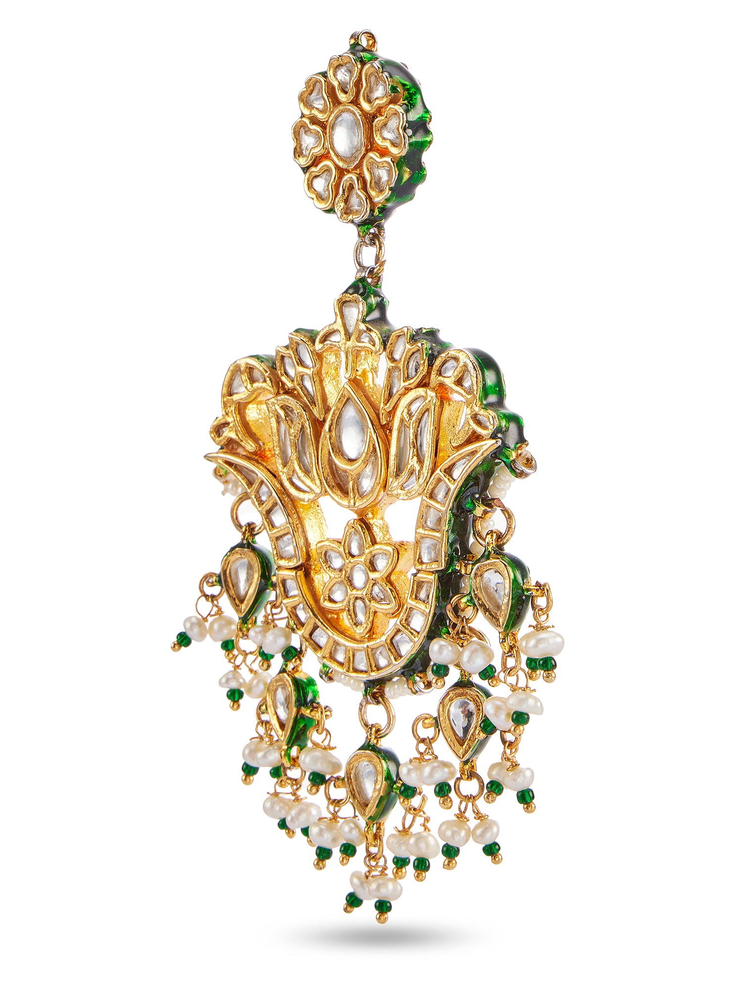 MAHNAZ CHANDELIER EARRINGS