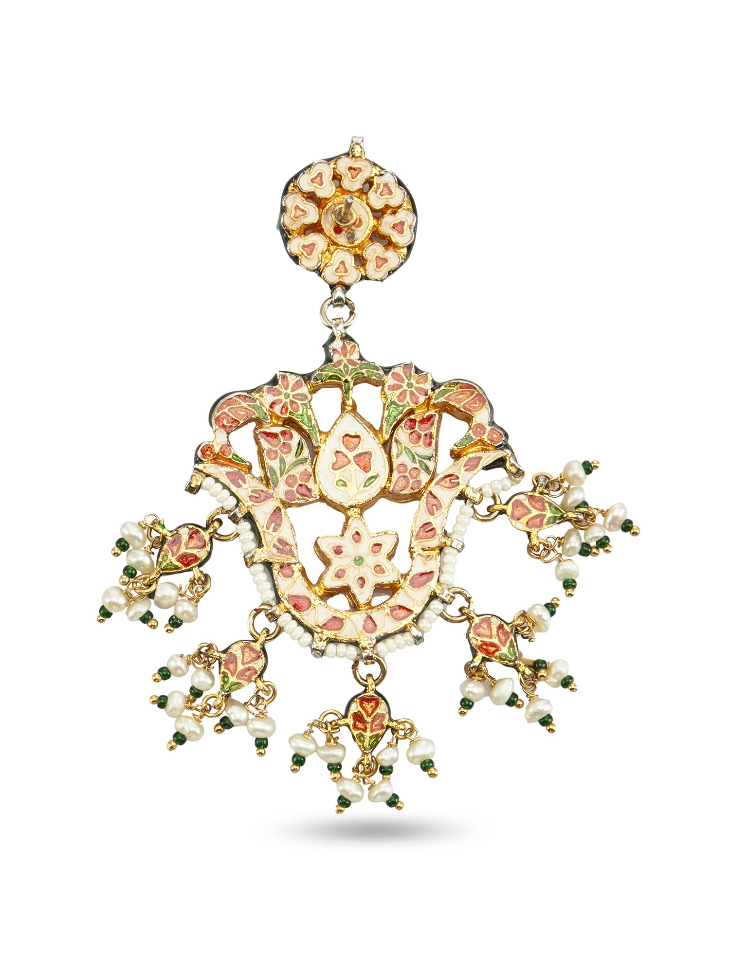 MAHNAZ CHANDELIER EARRINGS