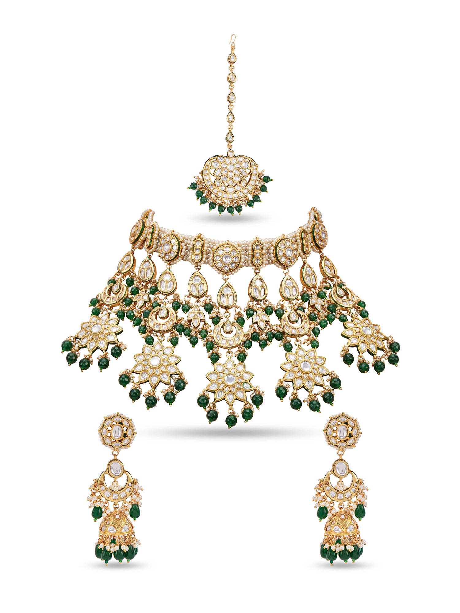 MAHFOOZA BRIDAL NECKLACE SET