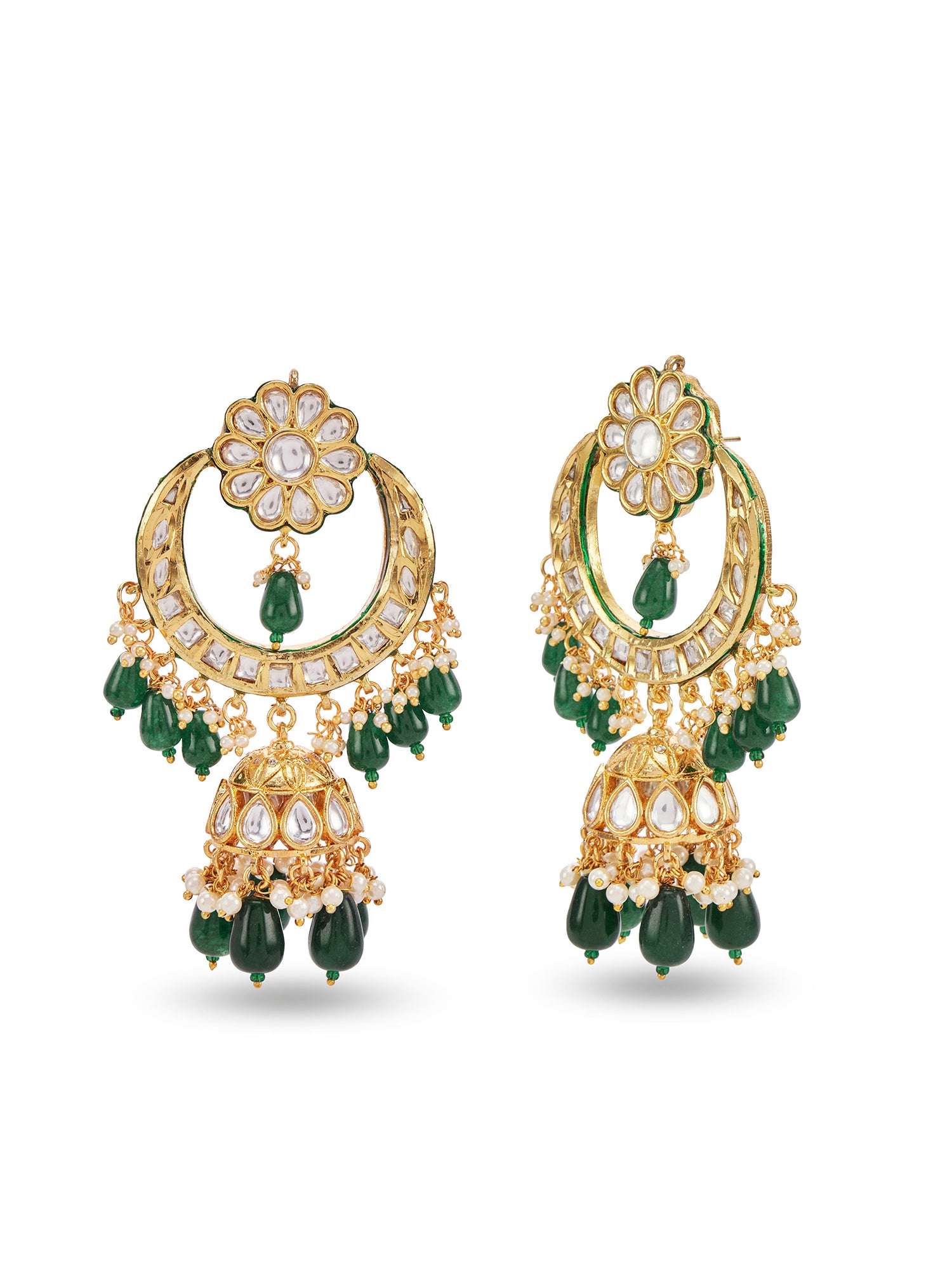 AALMEEN CHANDELIER EARRINGS