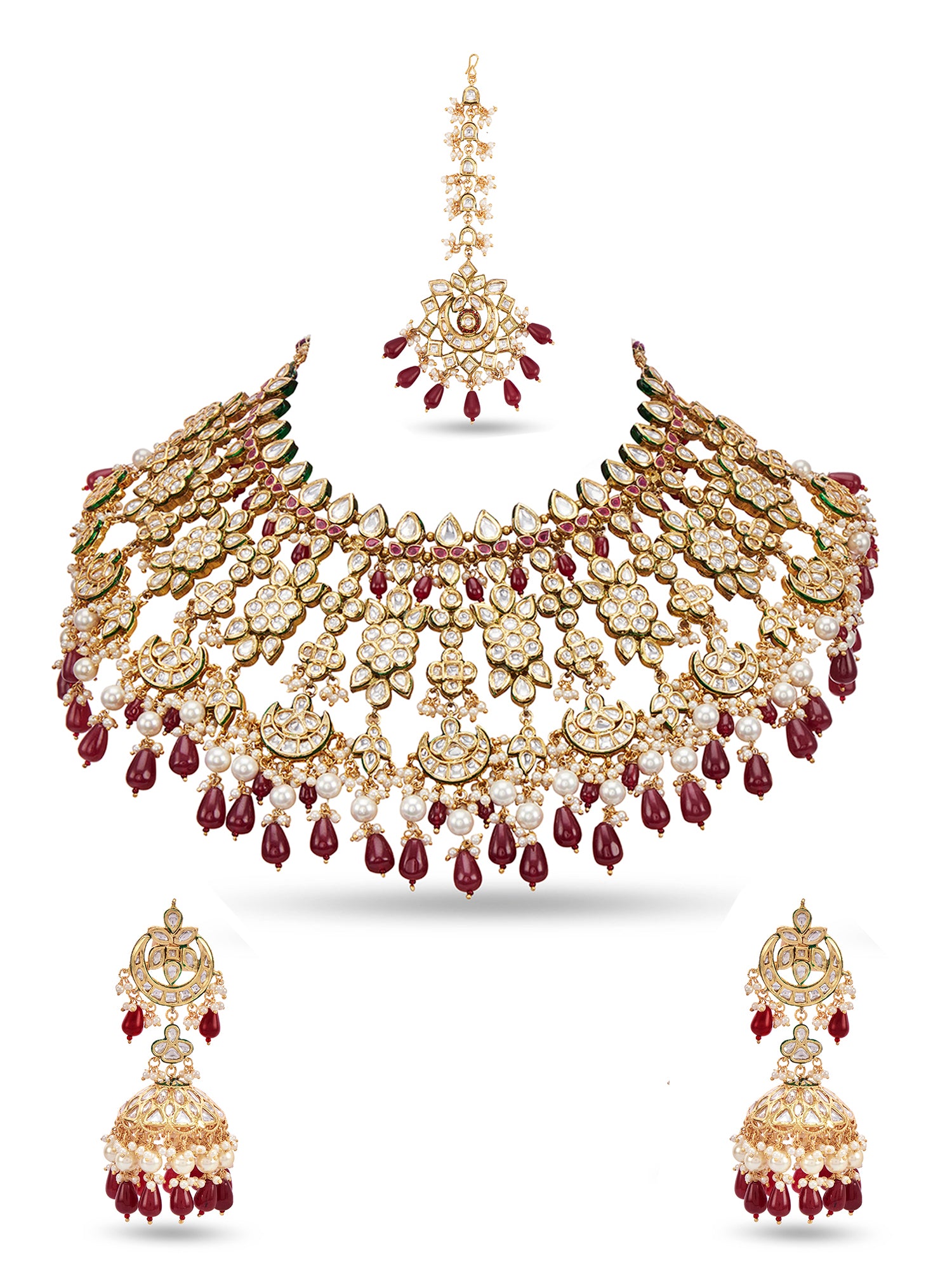 MEHRU BRIDAL NECKLACE SET