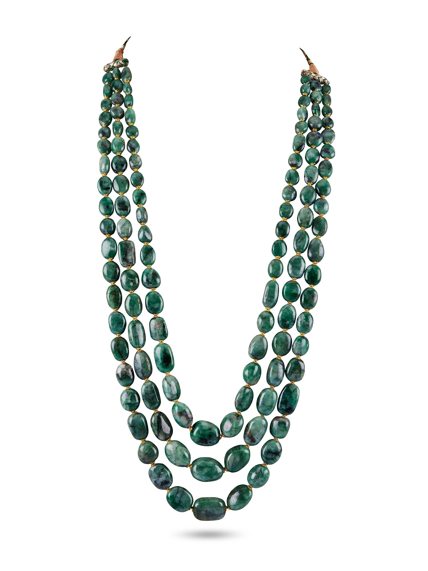 MASHAL BEADED LONG NECKLACE