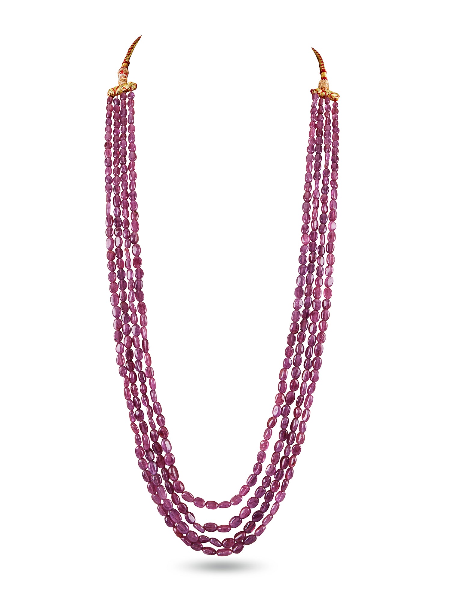 IZAZ BEADED LONG NECKLACE