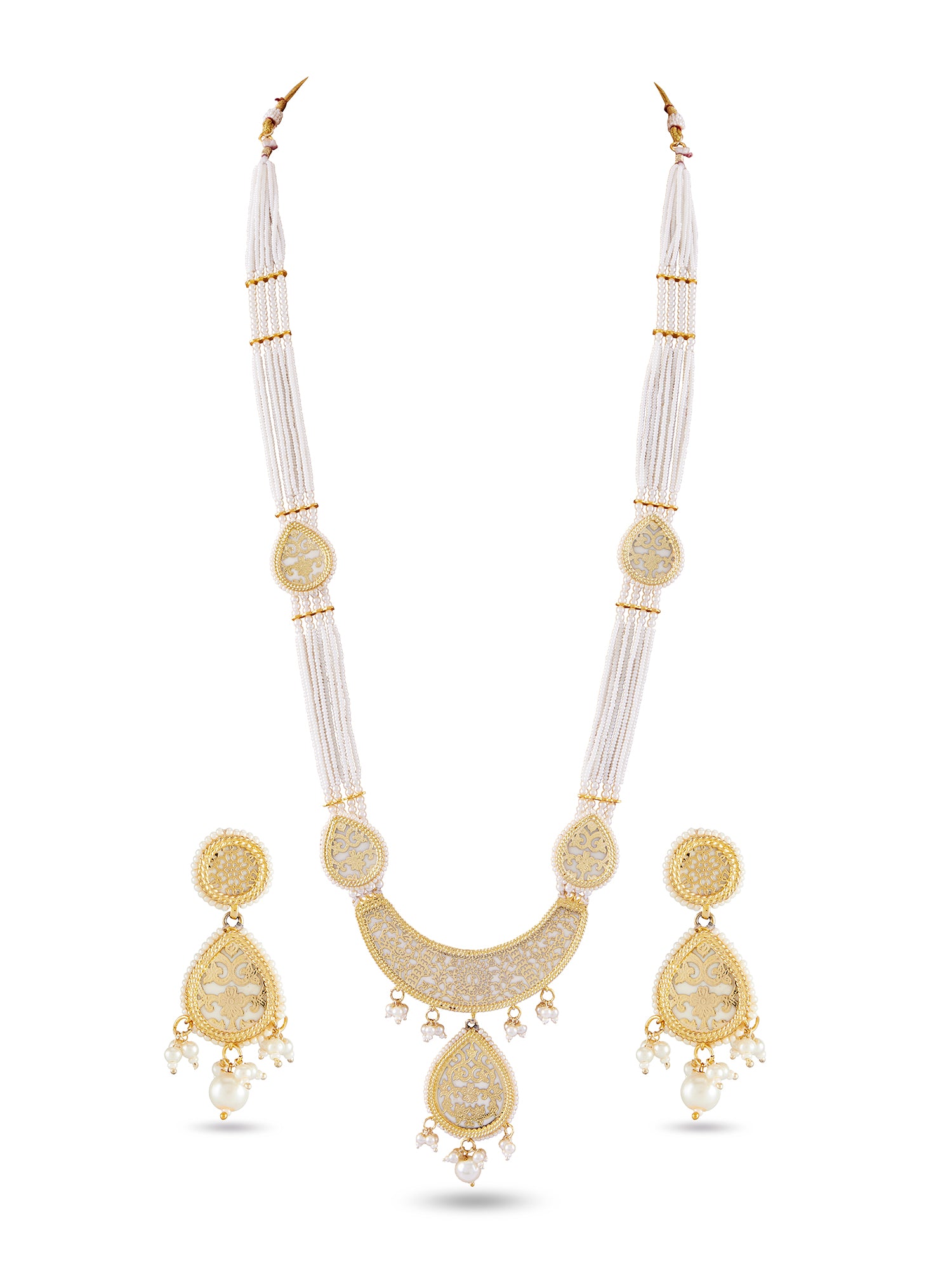 HUNOON LONG NECKLACE SET