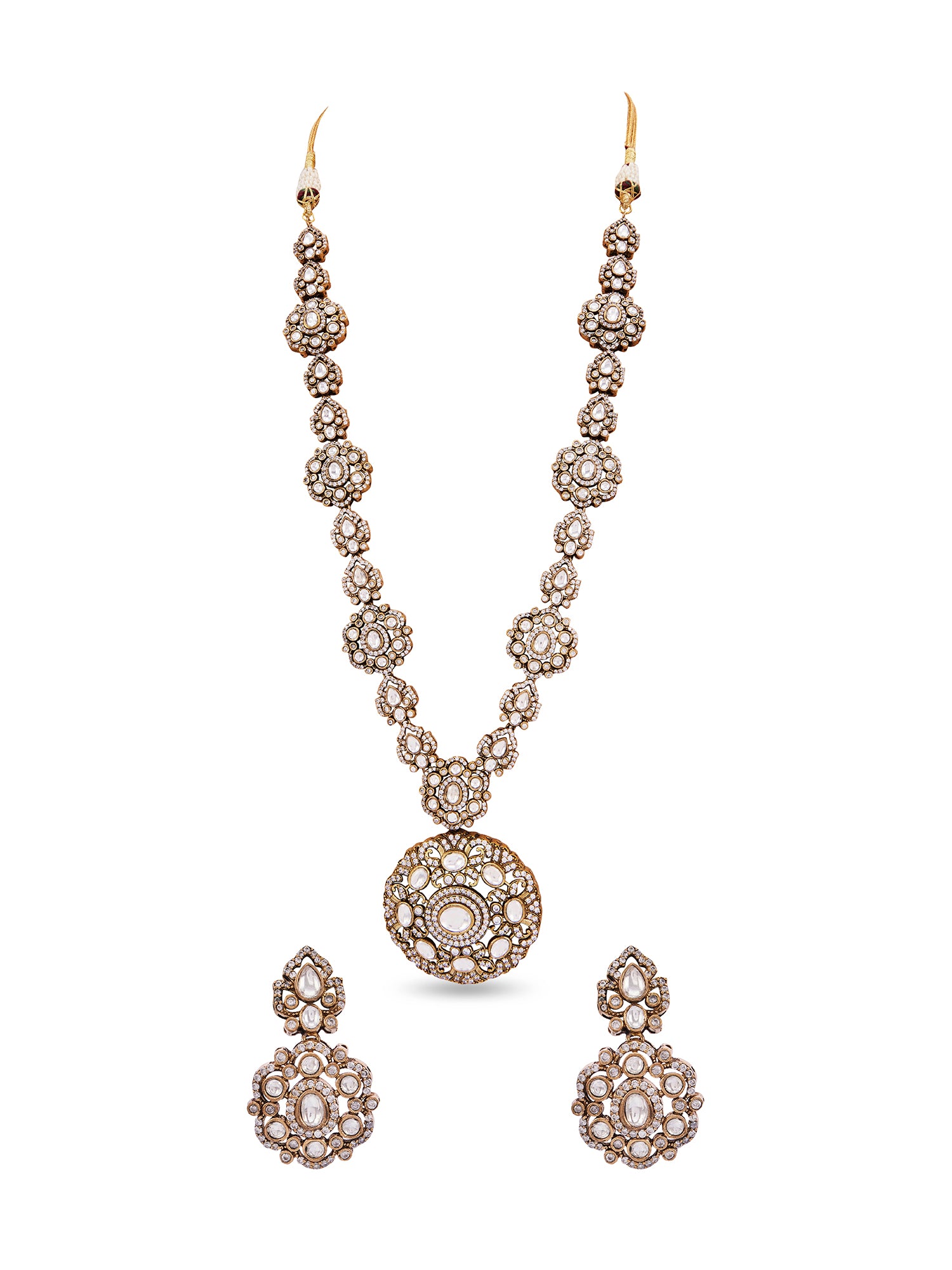SOFIYA VICTORIAN LONG NECKLACE SET