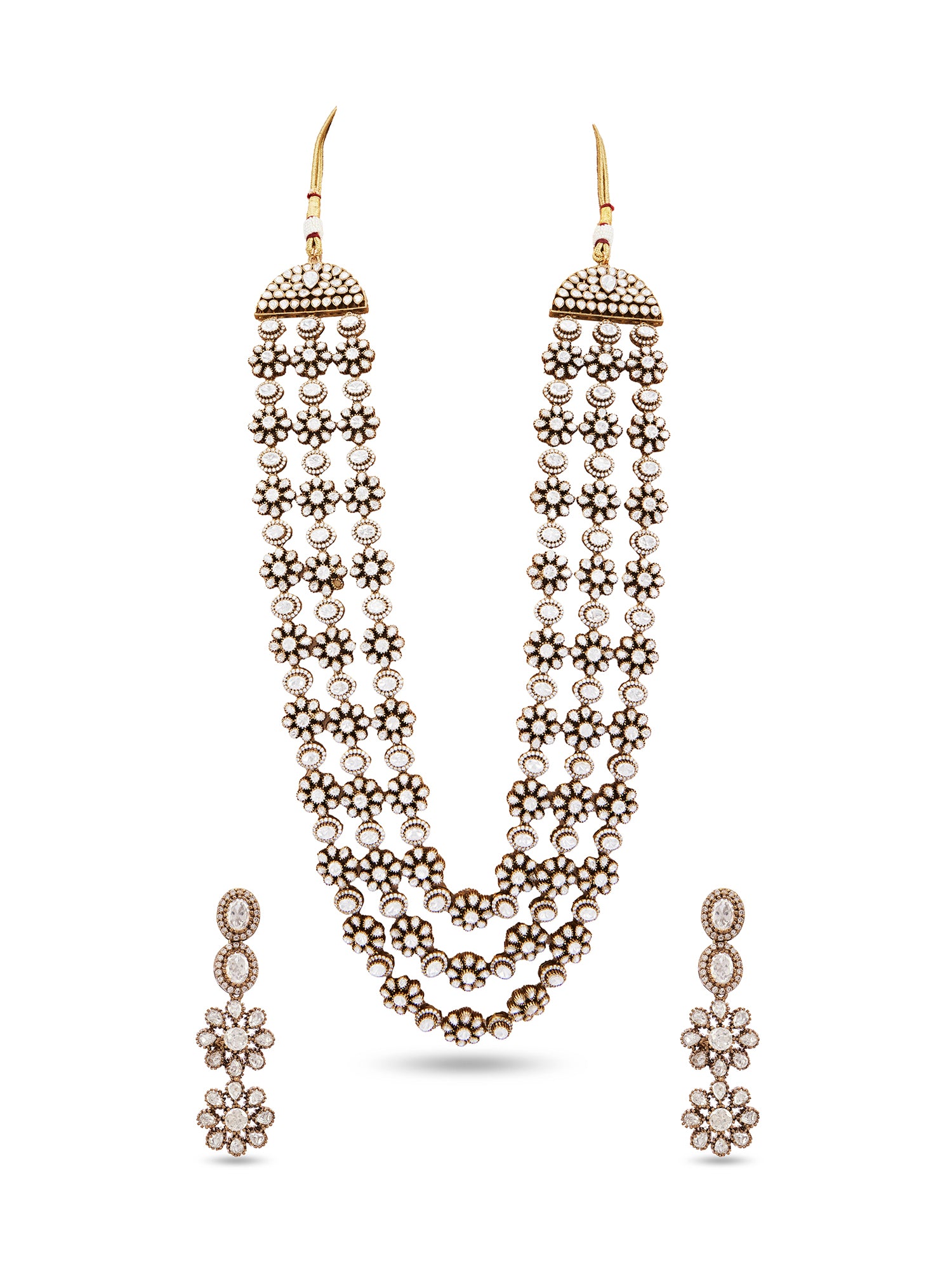 LAYAAN VICTORIAN LONG NECKLACE SET