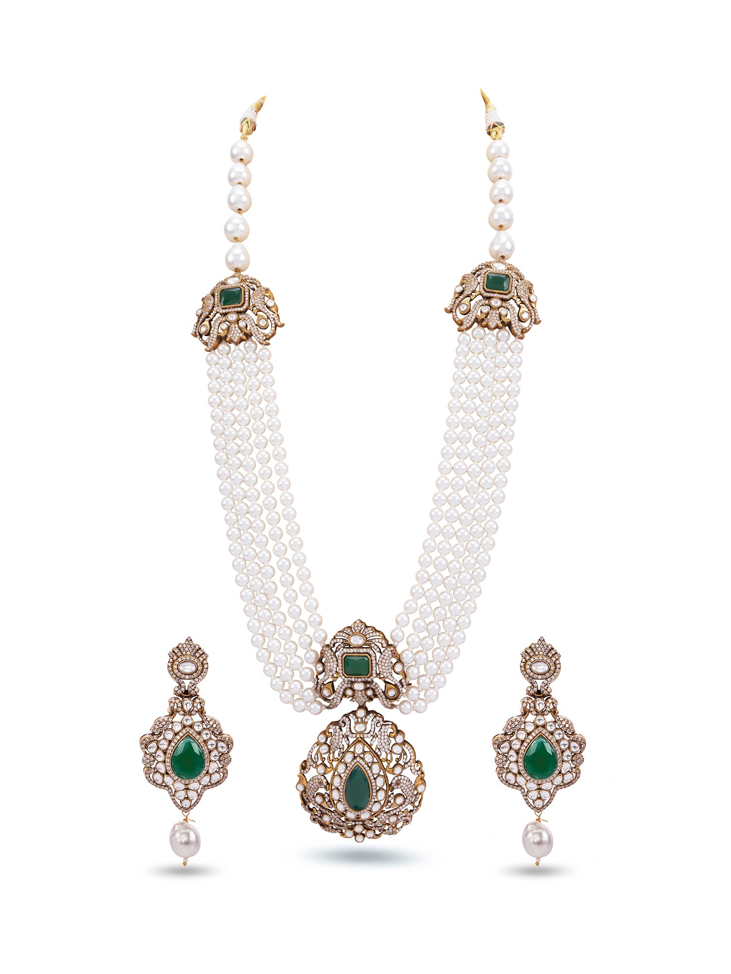 HAIFA VICTORIAN LONG NECKLACE SET