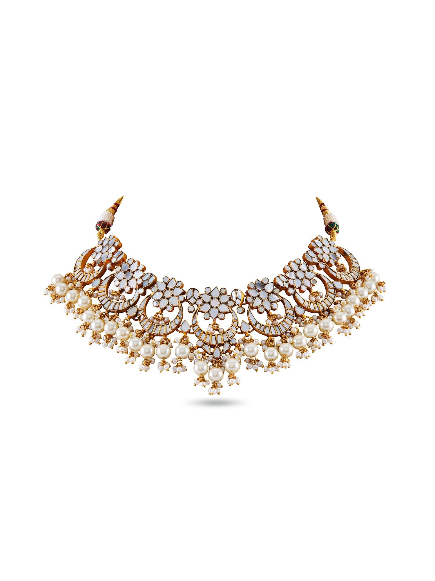 ARFAH MOTHER OF PEARL NECKLACE SET