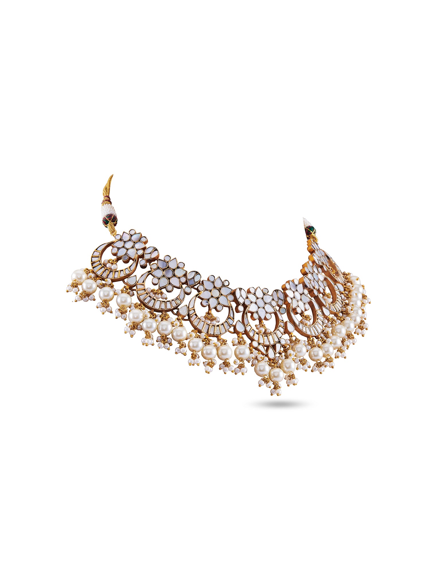ARFAH MOTHER OF PEARL NECKLACE SET