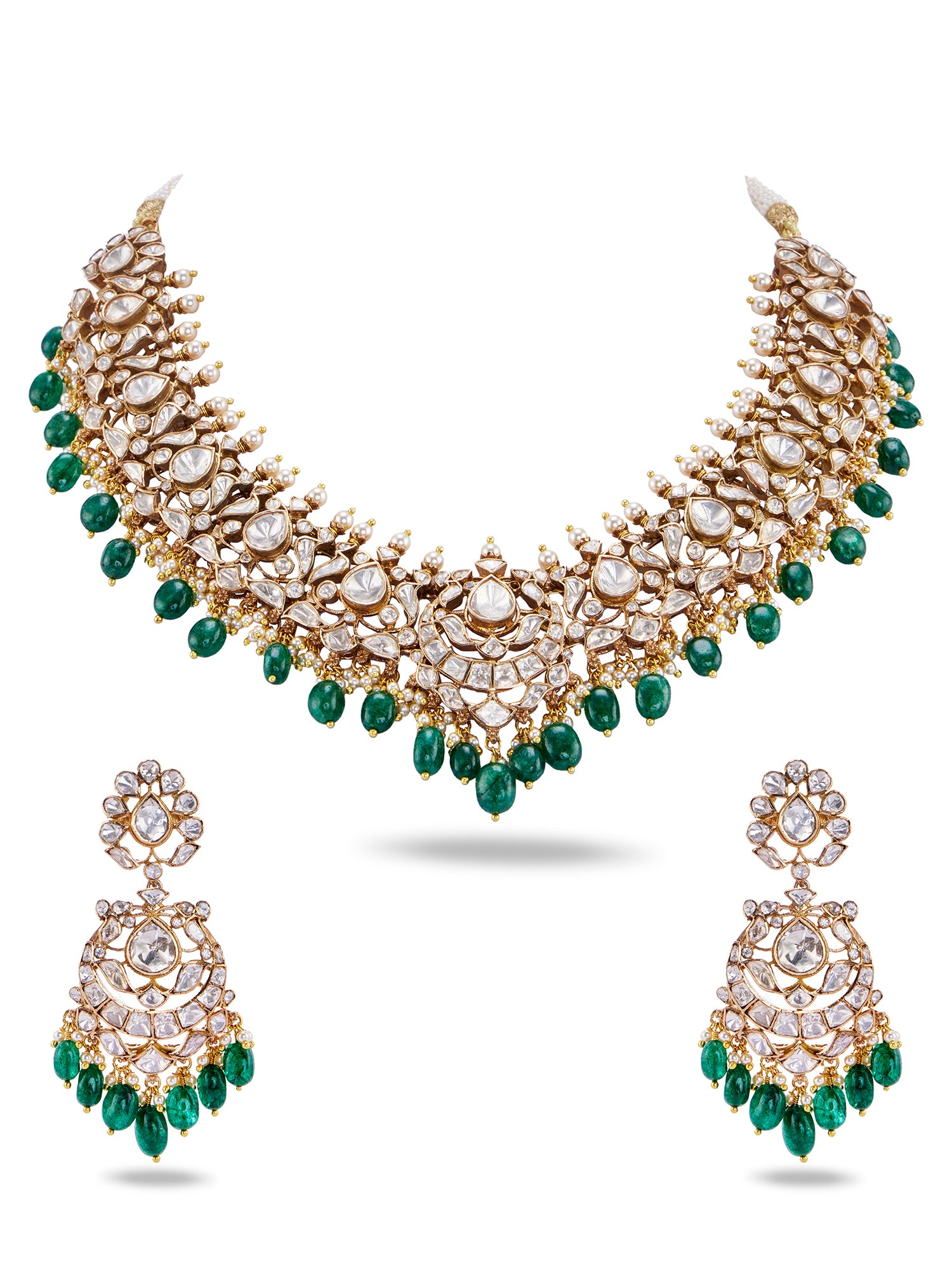 INSHA SEMI PRECIOUS NECKLACE SET