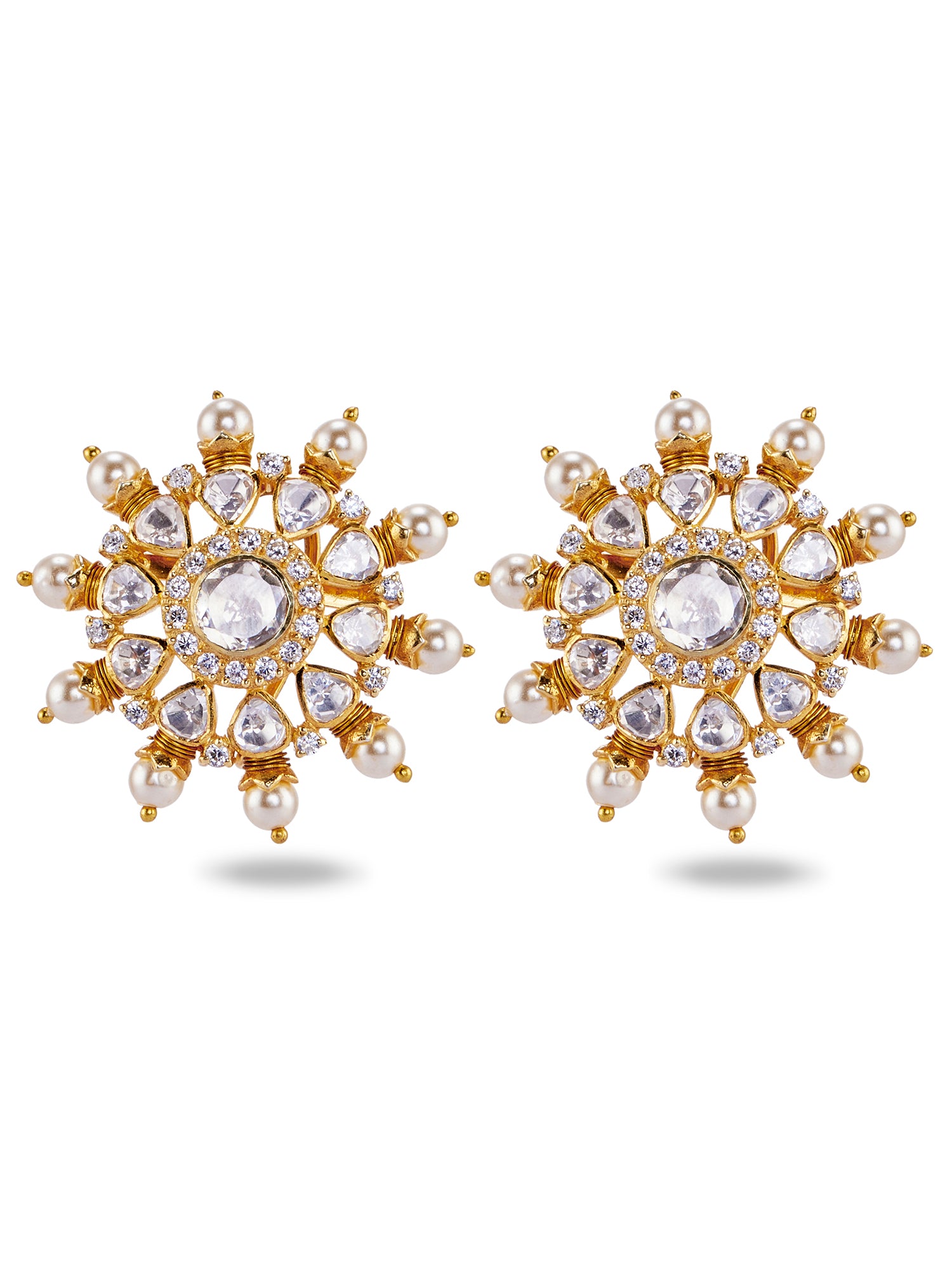 MUNA STUD EARRINGS - SEMI PRECIOUS