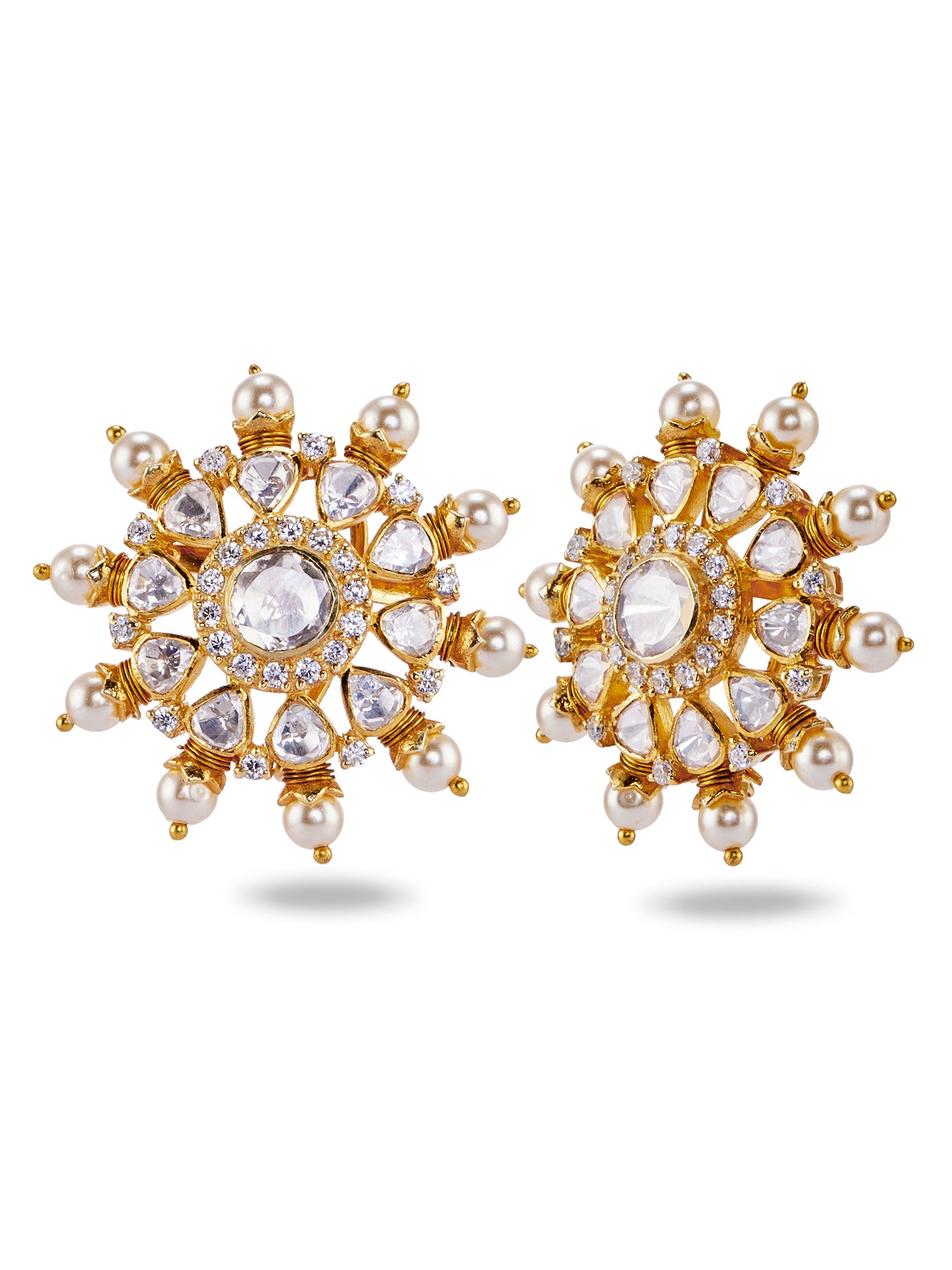 MUNA STUD EARRINGS - SEMI PRECIOUS