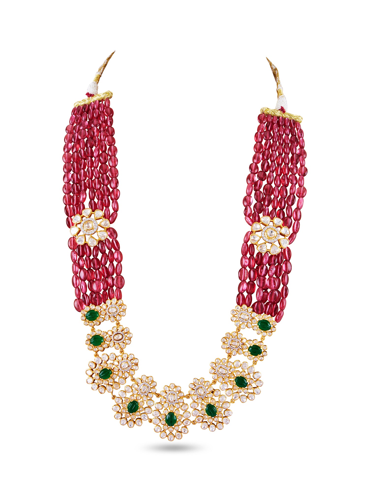 FARZANEH LONG NECKLACE SET - SEMI PRECIOUS