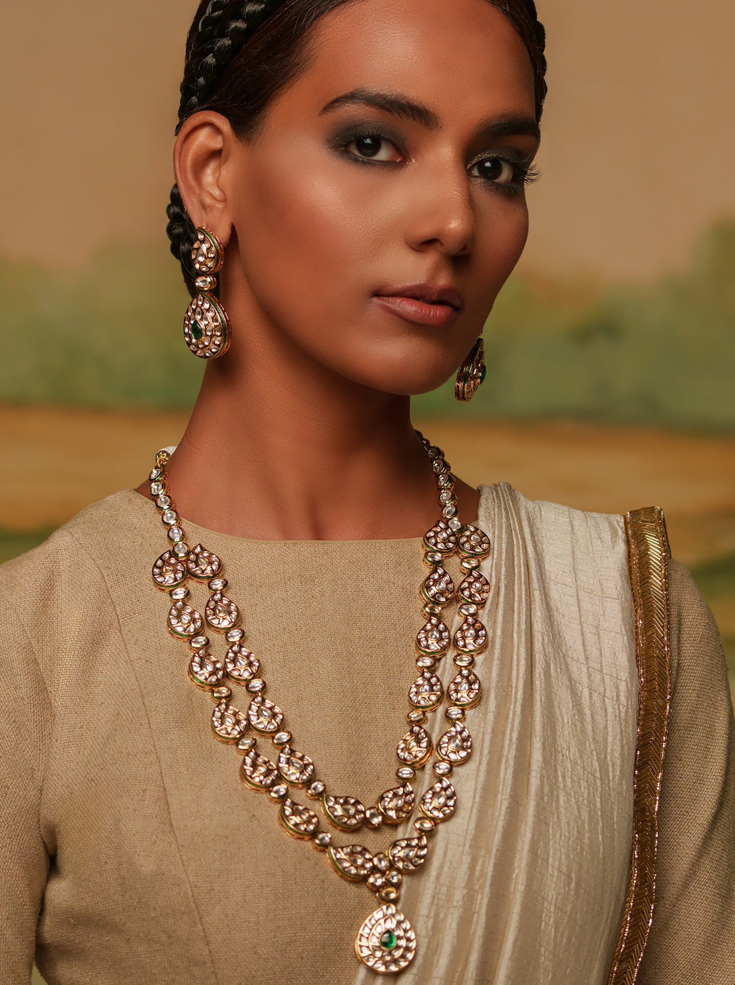 ZAINA LONG NECKLACE